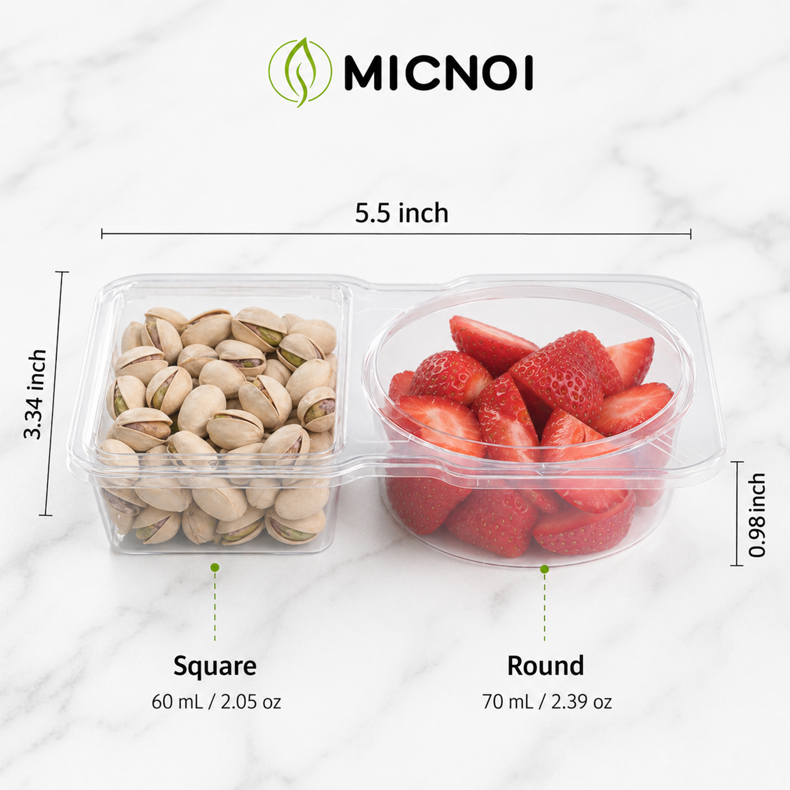 MICNOI Snack Pack Containers 官方产品图片 17